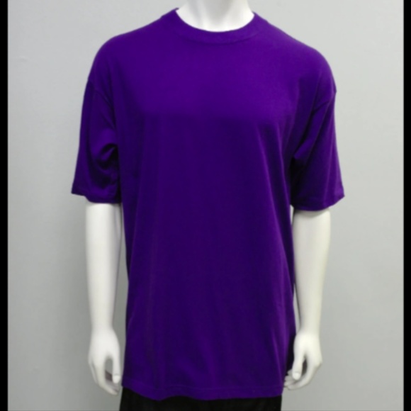 Gemrock Crewneck Purple Tee - Picture 1 of 1